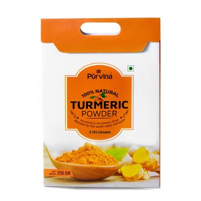 Purvina 100% Pure and Natural Turmeric Powder-250 gm