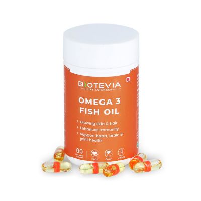 Biotevia Omega 3 Fish Oil capsules