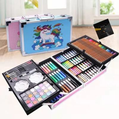 Deluxe Amazing Set of Color/ Paints with Aluminum Box
