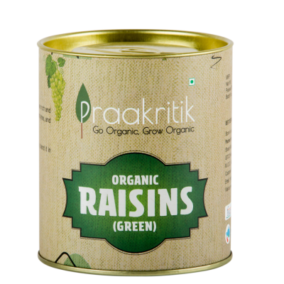 Praakritik Organic Green Raisins