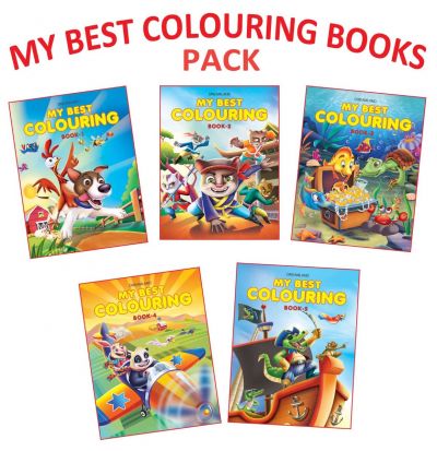 My Best Colouring - pack (5 titles)