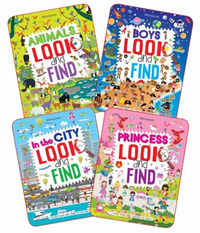 Look and Find – 4 Books Pack