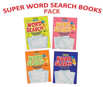 Super Word Search Pack 3 - (4 titles)