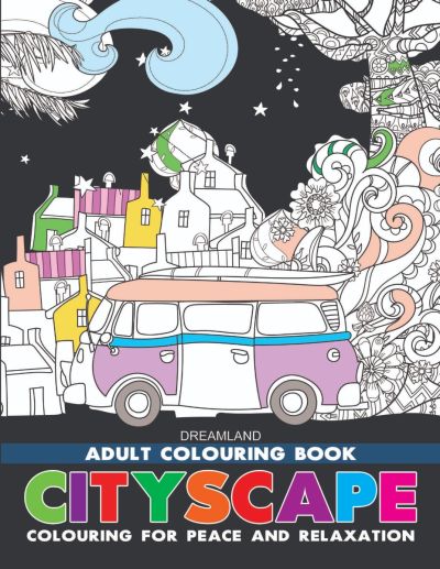Cityscape – Colouring Book for Adults