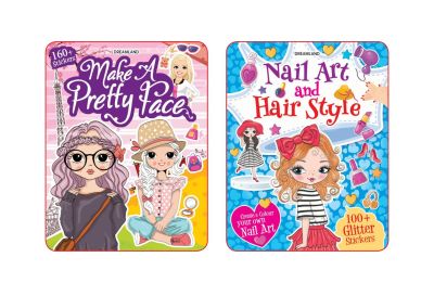 Make A Pretty Face and Nail Art, Hair Style – 2 Books Pack