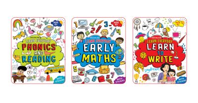 Learn Everyday – 3 Books Pack Age 4+