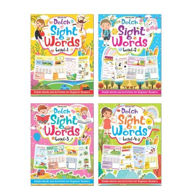 Dolch Sight Words – 4 Books Pack