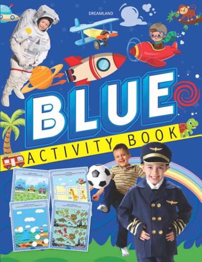 Blue Activity Book