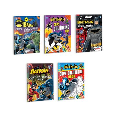 Batman Copy Colouring and Activity – 5 Books Pack