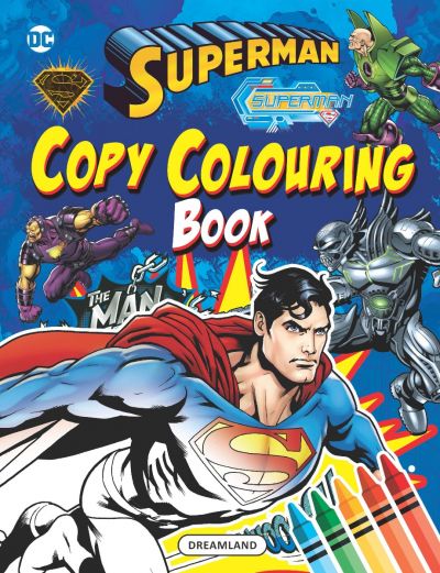 Superman Copy Colouring Book (Set of 2) Combo 1