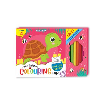 Cute Toddlers Colouring Fun Book 4 for Kids