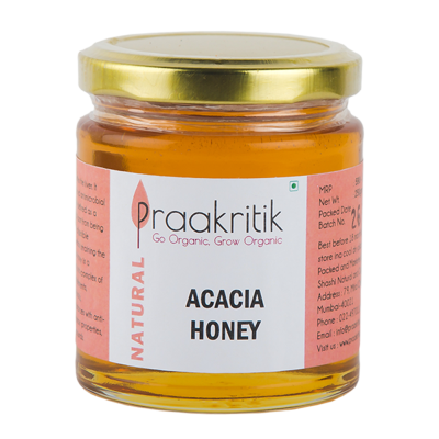 Praakritik Natural Acacia Honey-250 ml