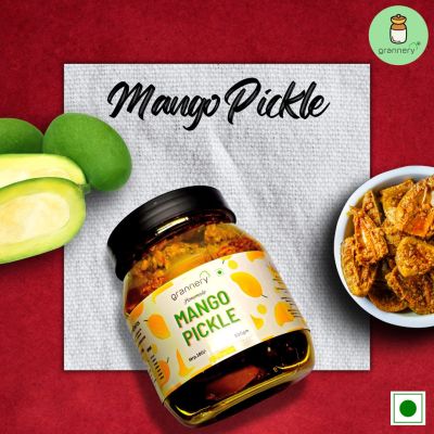 Grannery Homemade Mango Pickle 500gm (Aam Achaar)