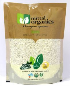 Mittal Organics - Organic Barley Daliya + Wheat Daliya Combo Pack