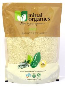 Mittal Organics - Organic Basmati Rice – White – 1 kg