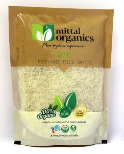 Mittal Organics - Organic Biryani Rice White – 500 gm