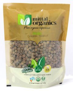Mittal Organics - Organic Chana Sabut – 500 gm x 3pack