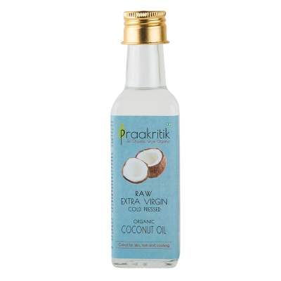 Praakritik Organic Extra Virgin Coconut Oil-100 ml