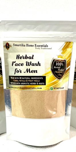 Herbal 2-in-1 Face & Body Wash for Men - HOMEMADE-200 gm