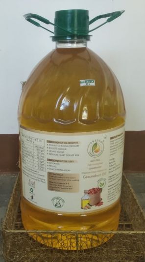 COLD PRESSED GROUNDNUT OIL - 5LTRS