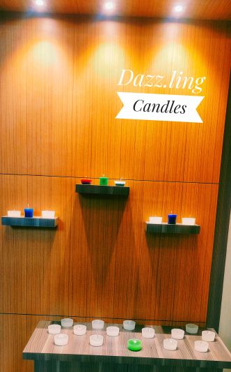 Dazzling Candles  Pack of 2