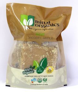 Mittal Organics - Organic Jaggery Whole – 500 gm