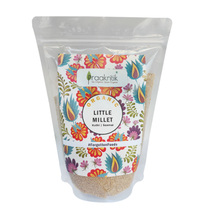 Praakritik Organic little Millet (Sama) 1 KG