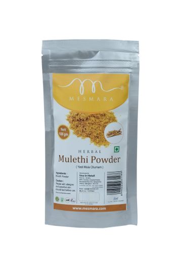 Mesmara Herbal Mulethi Licorice Yastimadhu Powder 100G