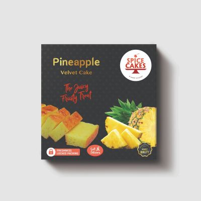 Pineapple Velvet cake 500 gm