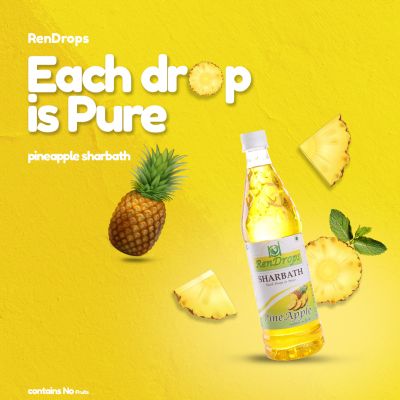RENDROPS - Pineapple Syrup (700Ml)