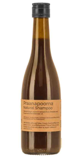 PraanaPoorna Natural Shampoo 350ml