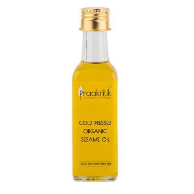 Praakritik Organic Cold Pressed Sesame Oil 100 ml