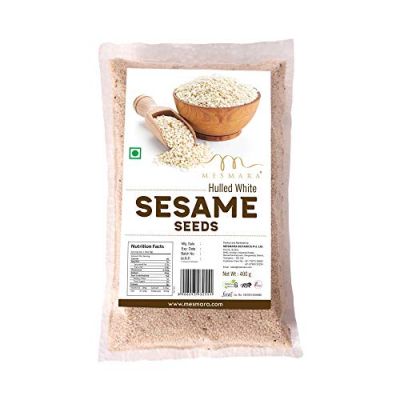 Mesmara Hulled White Sesame Seeds 400 GMS