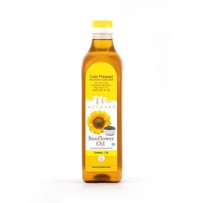 Mesmara Sunflower Oil Cold Pressed 1000ml (One Litre)