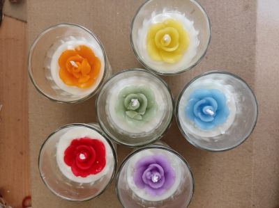 Tea Glass Scented Candles