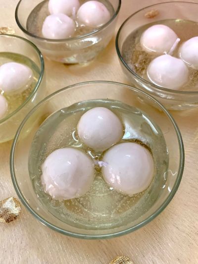 Scented Rasgulla candles
