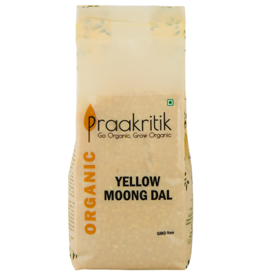 Praakritik Organic Yellow Moong Dal