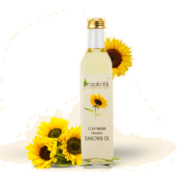 Praakritik Organic Cold Pressed Sunflower Oil