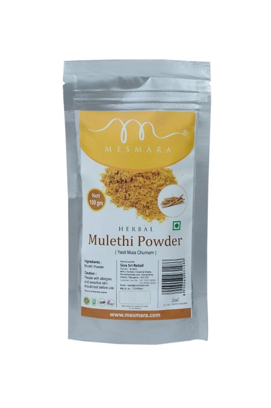 Mesmara Herbal Mulethi Licorice Yastimadhu Powder 100G