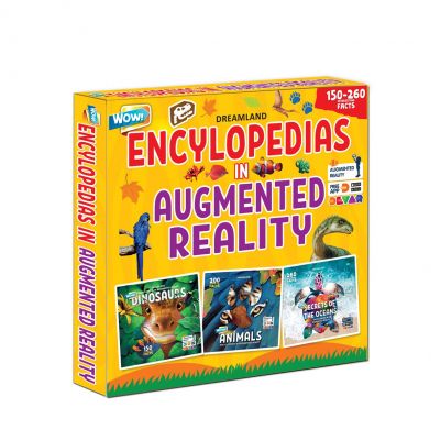 Wow! Encyclopaedia In Augmented Reality Series  (A set of 3 Books)