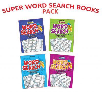 Super Word Search Pack 2 - (4 titles)