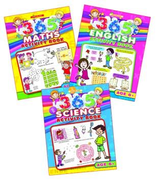 365 Activity Books pack 3 titles