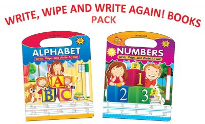 Write and Wipe Books- Pack (2 Titles)