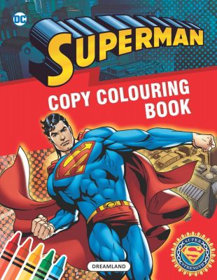 Superman Copy Coloring Book (Set of 2) Combo 2