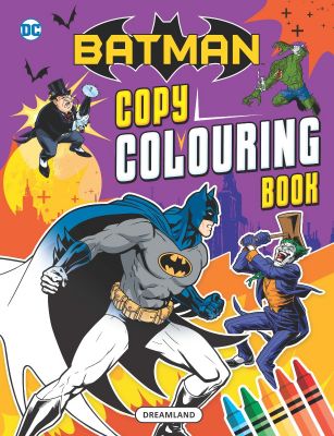 Batman Copy Colouring Book (Set of 2) Combo 1