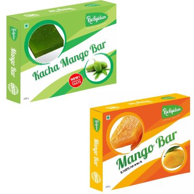 Ruchiyidam Kacha Mango and Ripe Mango Bar Combo