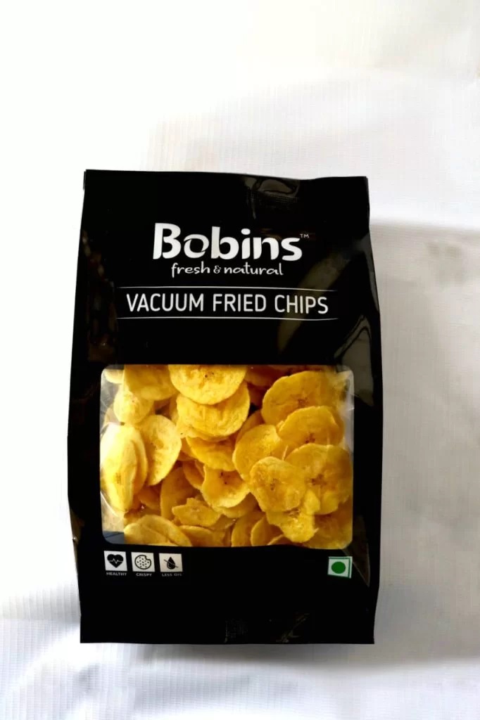 vacuum fried banana chips